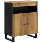 vidaXL Sideboard mit 2 Türen 60x33x75 cm Massivholz Mango vidaXL Sideboard mit 2 Türen 60x33x75 cm Massivholz Mango