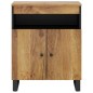 vidaXL Sideboard mit 2 Türen 60x33x75 cm Massivholz Mango vidaXL Sideboard mit 2 Türen 60x33x75 cm Massivholz Mango