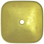 vidaXL Waschbecken Glas 42x42x14 cm Gold vidaXL Waschbecken Glas 42x42x14 cm Gold