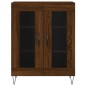 vidaXL Sideboard Braun Eichen-Optik 69,5x34x90 cm Holzwerkstoff vidaXL Sideboard Braun Eichen-Optik 69,5x34x90 cm Holzwerkstoff