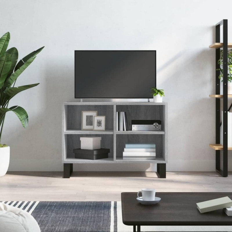 vidaXL TV-Schrank Grau Sonoma 69,5x30x50 cm Holzwerkstoff vidaXL TV-Schrank Grau Sonoma 69,5x30x50 cm Holzwerkstoff