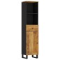 vidaXL Badschrank 38x33x160 cm Massivholz Mango vidaXL Badschrank 38x33x160 cm Massivholz Mango