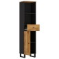 vidaXL Badschrank 38x33x160 cm Massivholz Mango vidaXL Badschrank 38x33x160 cm Massivholz Mango