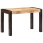 vidaXL Esstisch 120x60x76 cm Raues Mango-Massivholz vidaXL Esstisch 120x60x76 cm Raues Mango-Massivholz