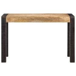 vidaXL Esstisch 120x60x76 cm Raues Mango-Massivholz 