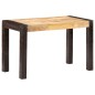 vidaXL Esstisch 120x60x76 cm Raues Mango-Massivholz vidaXL Esstisch 120x60x76 cm Raues Mango-Massivholz