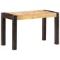 vidaXL Esstisch 120x60x76 cm Raues Mango-Massivholz vidaXL Esstisch 120x60x76 cm Raues Mango-Massivholz