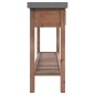 vidaXL Konsolentisch 110x35x80 cm Massivholz Tanne vidaXL Konsolentisch 110x35x80 cm Massivholz Tanne