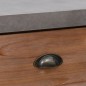 vidaXL Konsolentisch 110x35x80 cm Massivholz Tanne vidaXL Konsolentisch 110x35x80 cm Massivholz Tanne