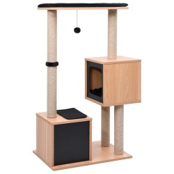 vidaXL Katzen-Kratzbaum mit Sisal-Kratzmatte 104 cm