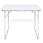 Campingtisch zusammenklappbar mit Metallrahmen 80 x 60 cm Campingtisch zusammenklappbar mit Metallrahmen 80 x 60 cm