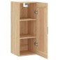 vidaXL Wandschrank Sonoma-Eiche 34,5x34x90 cm Holzwerkstoff vidaXL Wandschrank Sonoma-Eiche 34,5x34x90 cm Holzwerkstoff
