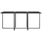 7-tlg. Garten-Essgruppe mit Kissen Poly Rattan Grau 7-tlg. Garten-Essgruppe mit Kissen Poly Rattan Grau