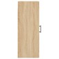 vidaXL Wandschrank Sonoma-Eiche 34,5x34x90 cm Holzwerkstoff vidaXL Wandschrank Sonoma-Eiche 34,5x34x90 cm Holzwerkstoff
