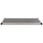 vidaXL Garten-Duschwanne WPC Edelstahl 110 x 62 cm Grau vidaXL Garten-Duschwanne WPC Edelstahl 110 x 62 cm Grau