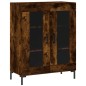 vidaXL Sideboard Räuchereiche 69,5x34x90 cm Holzwerkstoff vidaXL Sideboard Räuchereiche 69,5x34x90 cm Holzwerkstoff