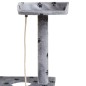 vidaXL Katzen-Kratzbaum 150 cm Pfoten-Aufdruck Grau vidaXL Katzen-Kratzbaum 150 cm Pfoten-Aufdruck Grau