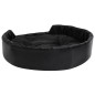 vidaXL Hundebett Schwarz 90x79x20 cm Plüsch und Kunstleder vidaXL Hundebett Schwarz 90x79x20 cm Plüsch und Kunstleder