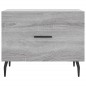 vidaXL Couchtische 2 Stk. Grau Sonoma 50x50x40 cm Holzwerkstoff vidaXL Couchtische 2 Stk. Grau Sonoma 50x50x40 cm Holzwerkstoff