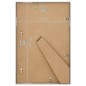 vidaXL Bilderrahmen Collage 3 Stk. für Wand Tisch Silbern 70x90 cm MDF vidaXL Bilderrahmen Collage 3 Stk. für Wand Tisch Silbern 70x90 cm MDF