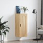 vidaXL Wandschrank Sonoma-Eiche 34,5x34x90 cm Holzwerkstoff vidaXL Wandschrank Sonoma-Eiche 34,5x34x90 cm Holzwerkstoff