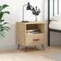 vidaXL Nachttisch Sonoma-Eiche 40x35x47,5 cm Holzwerkstoff vidaXL Nachttisch Sonoma-Eiche 40x35x47,5 cm Holzwerkstoff