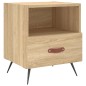 vidaXL Nachttisch Sonoma-Eiche 40x35x47,5 cm Holzwerkstoff vidaXL Nachttisch Sonoma-Eiche 40x35x47,5 cm Holzwerkstoff