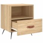 vidaXL Nachttisch Sonoma-Eiche 40x35x47,5 cm Holzwerkstoff vidaXL Nachttisch Sonoma-Eiche 40x35x47,5 cm Holzwerkstoff