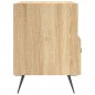 vidaXL Nachttisch Sonoma-Eiche 40x35x47,5 cm Holzwerkstoff vidaXL Nachttisch Sonoma-Eiche 40x35x47,5 cm Holzwerkstoff