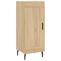 vidaXL Sideboard Sonoma-Eiche 34,5x34x90 cm Holzwerkstoff
