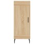 vidaXL Sideboard Sonoma-Eiche 34,5x34x90 cm Holzwerkstoff vidaXL Sideboard Sonoma-Eiche 34,5x34x90 cm Holzwerkstoff