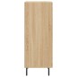 vidaXL Sideboard Sonoma-Eiche 34,5x34x90 cm Holzwerkstoff vidaXL Sideboard Sonoma-Eiche 34,5x34x90 cm Holzwerkstoff