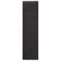 vidaXL Teppich Natur Sisal 80x300 cm Schwarz vidaXL Teppich Natur Sisal 80x300 cm Schwarz