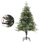 vidaXL Weihnachtsbaum mit LEDs & Kiefernzapfen Grün 120 cm PVC & PE vidaXL Weihnachtsbaum mit LEDs & Kiefernzapfen Grün 120 cm PVC & PE