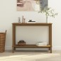 vidaXL Konsolentisch Honigbraun 110x40x80 cm Massivholz Kiefer vidaXL Konsolentisch Honigbraun 110x40x80 cm Massivholz Kiefer