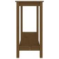 vidaXL Konsolentisch Honigbraun 110x40x80 cm Massivholz Kiefer vidaXL Konsolentisch Honigbraun 110x40x80 cm Massivholz Kiefer
