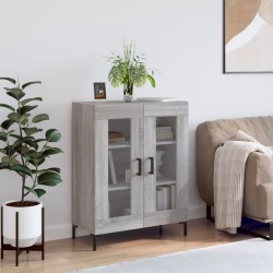 vidaXL Sideboard Grau Sonoma 69,5x34x90 cm Holzwerkstoff