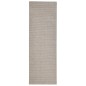 vidaXL Teppich Natur Sisal 66x200 cm Sandfarbe vidaXL Teppich Natur Sisal 66x200 cm Sandfarbe