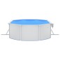 vidaXL Pool mit Sandfilterpumpe und Leiter 490x360x120 cm vidaXL Pool mit Sandfilterpumpe und Leiter 490x360x120 cm