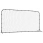 vidaXL Fußball-Rebounder Schwarz 366x90x183 cm HDPE vidaXL Fußball-Rebounder Schwarz 366x90x183 cm HDPE