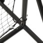 vidaXL Fußball-Rebounder Schwarz 366x90x183 cm HDPE vidaXL Fußball-Rebounder Schwarz 366x90x183 cm HDPE