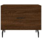 vidaXL Couchtische 2 Stk. Braun Eichen-Optik 50x50x40 cm Holzwerkstoff vidaXL Couchtische 2 Stk. Braun Eichen-Optik 50x50x40 cm Holzwerkstoff