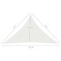 vidaXL Sonnensegel 160 g/m² Weiß 4x4x5,8 m HDPE vidaXL Sonnensegel 160 g/m² Weiß 4x4x5,8 m HDPE