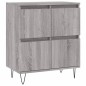 vidaXL Sideboard Grau Sonoma 60x35x70 cm Holzwerkstoff vidaXL Sideboard Grau Sonoma 60x35x70 cm Holzwerkstoff