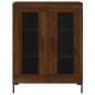 vidaXL Sideboard Braun Eichen-Optik 69,5x34x90 cm Holzwerkstoff vidaXL Sideboard Braun Eichen-Optik 69,5x34x90 cm Holzwerkstoff