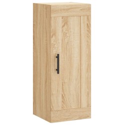 vidaXL Wandschrank Sonoma-Eiche 34,5x34x90 cm Holzwerkstoff