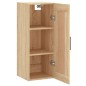 vidaXL Wandschrank Sonoma-Eiche 34,5x34x90 cm Holzwerkstoff vidaXL Wandschrank Sonoma-Eiche 34,5x34x90 cm Holzwerkstoff
