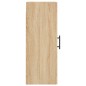 vidaXL Wandschrank Sonoma-Eiche 34,5x34x90 cm Holzwerkstoff vidaXL Wandschrank Sonoma-Eiche 34,5x34x90 cm Holzwerkstoff