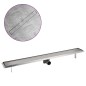 vidaXL Duschrinne 1030x140 mm Edelstahl vidaXL Duschrinne 1030x140 mm Edelstahl