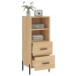 vidaXL Sideboard Sonoma-Eiche 34,5x34x90 cm Holzwerkstoff vidaXL Sideboard Sonoma-Eiche 34,5x34x90 cm Holzwerkstoff